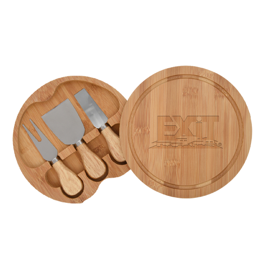 3-piece Bamboo Cheese Server Kit