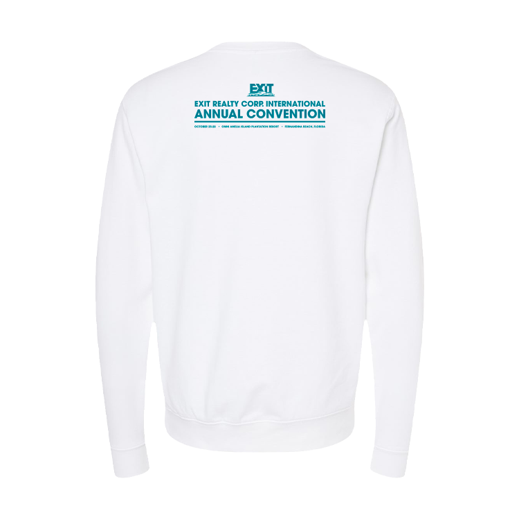 2022 Convention White Crewneck