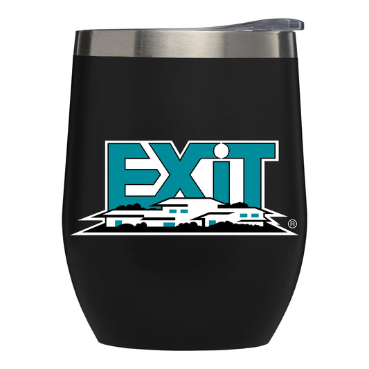 Escape - 11 oz. Double-Wall Stainless Wine Cup - ColorJet